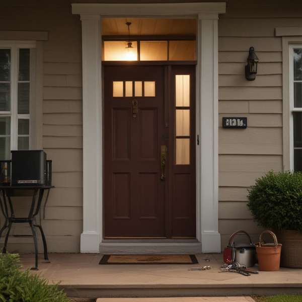 ouverture porte claquee dingy en vuache image